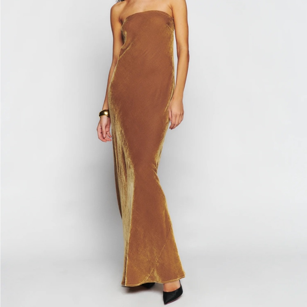 Reformation Sylvania Velvet Dress